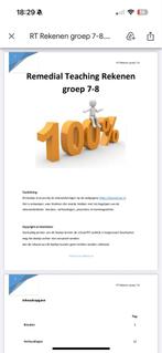 RT Rekenen groep 7-8 + Toetstrainer Begrijpend Lezen, Ophalen, Beta, Zo goed als nieuw, Niet van toepassing