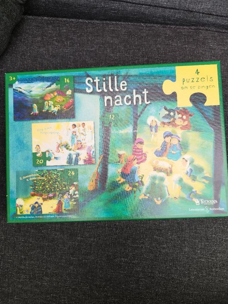 Meezing puzzel van Stille Nacht - Kerstmis / Kerst, Diversen, Kerst, Zo goed als nieuw, Ophalen of Verzenden