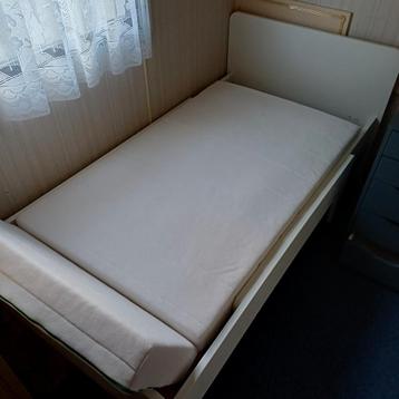 IKEA SLÄKT Bed 80x200 + Matras (Verlengbaar) beschikbaar voor biedingen