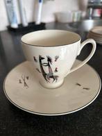 Vintage kop en schotel met Afrikaans motief, Ophalen of Verzenden