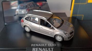 Renault Clio Estate gris Cassiopee 1:43 Norev Pol beschikbaar voor biedingen