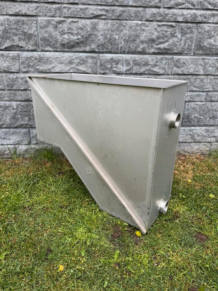 Rvs sieve met 1x 110mm ingang / zeef / zeefblad, Tuin en Terras, Vijver-toebehoren, Gebruikt, Vijverfilter, Ophalen of Verzenden