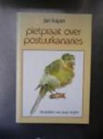 Pietpraat over postuurkanaries, Ophalen of Verzenden, Zo goed als nieuw, Vogels