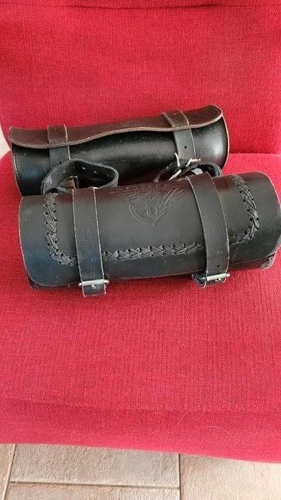 Motor en bromfietstassen, stuur- of voorvorktas, sissybartas, Motoren, Accessoires | Koffers en Tassen, Zo goed als nieuw, Ophalen of Verzenden