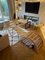 Houten klimrek montessori 3 in 1 met boog en kussen, Ophalen, Zo goed als nieuw, Overige typen