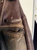 Zeldzame Vintage Harley Davidson Jas - 70s, Kleding | Heren, Jassen | Zomer, Ophalen of Verzenden, Gedragen, Overige maten, Bruin