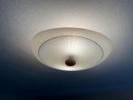 plafondlamp - 60-er jaren, Huis en Inrichting, Lampen | Plafondlampen, Glas, Gebruikt, Ophalen