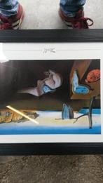 Schilderij,pren van dali strand en zeel, Huis en Inrichting, Woonaccessoires | Schilderijen, Tekeningen en Foto's, Ophalen of Verzenden