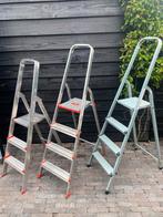 Keukentrap 3 x, Doe-het-zelf en Verbouw, Ladders en Trappen, Ophalen, Zo goed als nieuw, Minder dan 2 meter