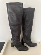 Paul Warner overknee hoge laarzen bruin leer 39, Hoge laarzen, Bruin, Ophalen of Verzenden, Paul Warner