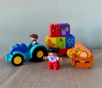 Lego Duplo tractor, Ophalen of Verzenden, Zo goed als nieuw, Complete set, Duplo