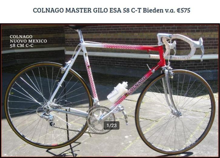 COLNAGO Master Gilo ESA Columbus bieden v.a € 500, Fietsen en Brommers, Fietsen | Racefietsen, Zo goed als nieuw, Overige merken