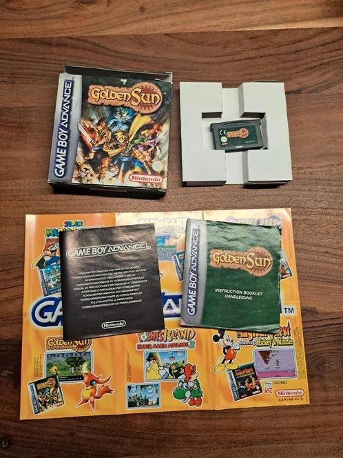 GBA Golden Sun, Spelcomputers en Games, Games | Nintendo Game Boy, Gebruikt, Role Playing Game (Rpg), 1 speler, Vanaf 3 jaar, Ophalen of Verzenden