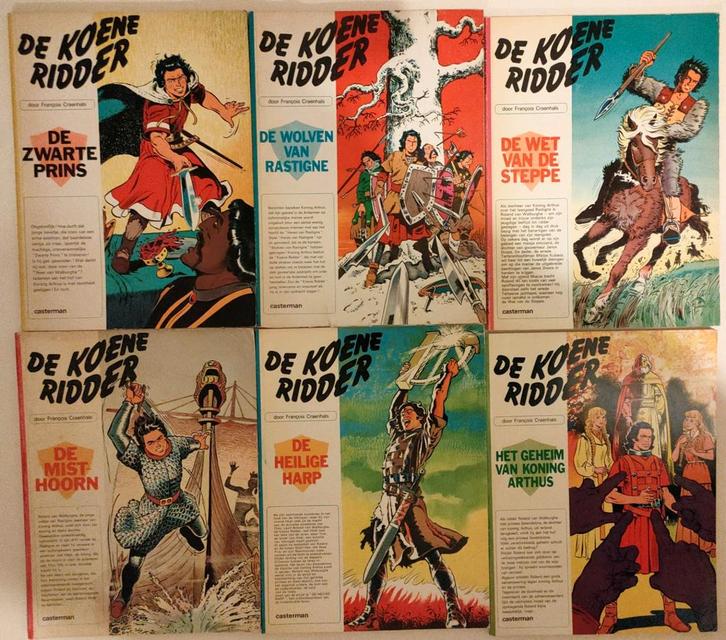 De koene ridder 1 t/m 17 (1e editie's )bieden van af €40, Boeken, Stripboeken, Zo goed als nieuw, Meerdere stripboeken, Ophalen of Verzenden