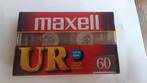 Maxell UR 60 Audiotape, Cd's en Dvd's, Cassettebandjes, Ophalen of Verzenden, Zo goed als nieuw, 1 bandje, Origineel