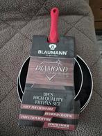 BlauMann 3-delige Braadpannenset - Nieuw!, Huis en Inrichting, Pannenset, Ophalen of Verzenden, Keramische plaat, Nieuw