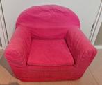 Roze kinderfauteuil in goede staat, Ophalen, Gebruikt, Stoel(en)