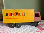 OUDE HOUTEN TRUCK RECLAME ZWITSAL, ROOSVICEE, Ophalen of Verzenden