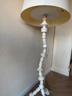 IKEA Vloerlamp Wit Hout, Huis en Inrichting, Lampen | Vloerlampen, Ophalen, Gebruikt, Hout, 100 tot 150 cm