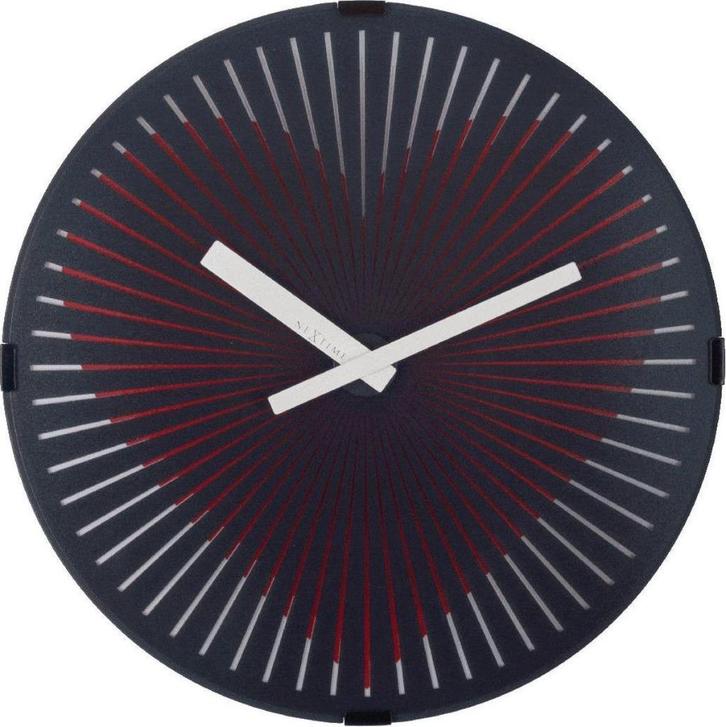 Wandklok NeXtime Motion Heart, Huis en Inrichting, Woonaccessoires | Klokken, Nieuw, Wandklok, Analoog, Ophalen of Verzenden