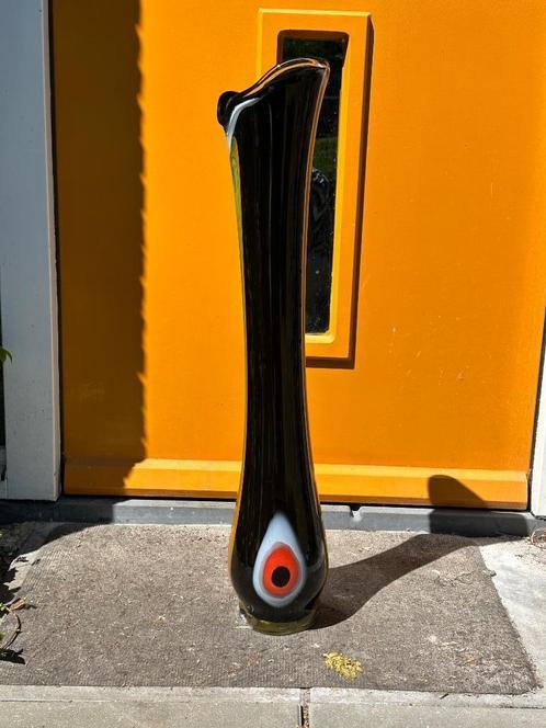 Hoge vaas door Mihai Topescu 80 cm - Glaskunst, Antiek en Kunst, Antiek | Vazen, Ophalen