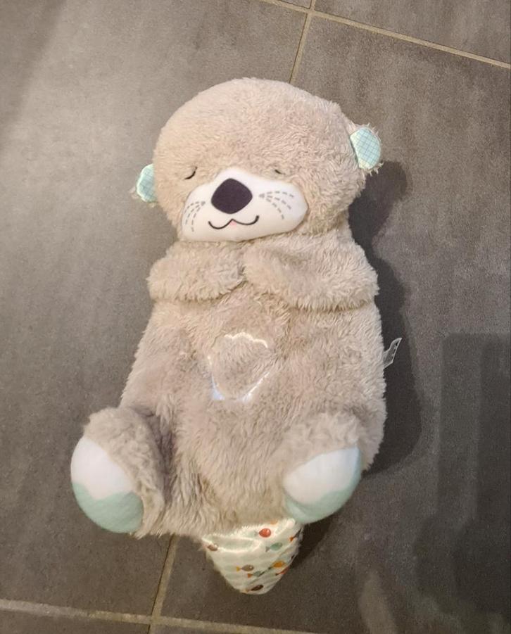 Fisher-Price Bedtijd Otter - Slaapknuffel met Geluid, Kinderen en Baby's, Speelgoed | Knuffels en Pluche, Zo goed als nieuw, Overige typen