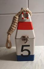 Houten boei, ter decoratie,  om spullen in te bewaren., Ophalen of Verzenden, Gebruikt