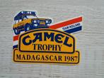 sticker CAMEL TROPHY MADAGASCAR 1987 TEAM HOLLAND, Ophalen of Verzenden, Zo goed als nieuw, Sport