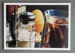 Tjalf Sparnaay Ontbijt. 97 x 67 cm Nieuwe lijst Museumglas, Ophalen
