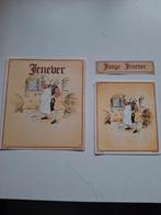 2 proefdruk etiketten Jenever, Ophalen of Verzenden, Zo goed als nieuw, Overige typen, Overige merken