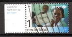 gestempelde zegel. Jaar 2011:  UNICEF met tab, Postzegels en Munten, Postzegels | Nederland, Ophalen of Verzenden, Na 1940, Gestempeld