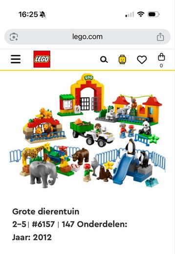 Duplo dierentuin in de stad! beschikbaar voor biedingen