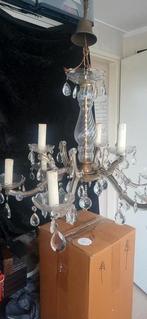 Oude 9 arm kroonluchter, Ophalen of Verzenden