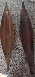 Houten schalen, Huis en Inrichting, Woonaccessoires | Schalen en Manden, Schaal, Rond, Ophalen of Verzenden, Zo goed als nieuw