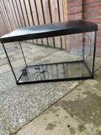 Aquarium  met verlichting lang 68 hoog 42 diep33, Dieren en Toebehoren, Ophalen of Verzenden, Leeg aquarium