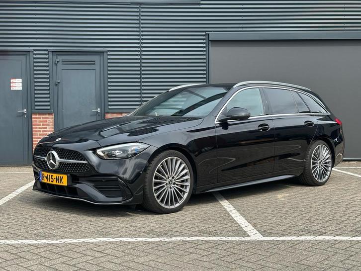 Mercedes-Benz C-Klasse 300 D AMG PANO LEER NIGHT (bj 2022), Auto's, Mercedes-Benz, Bedrijf, Te koop, C-Klasse, Airconditioning