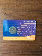 Coincard geel koperen cent 1943, Postzegels en Munten, Munten | Nederland, Ophalen of Verzenden, Koningin Wilhelmina, 1 cent