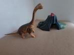 Playmobil Dino (brachiosaurus) met Vulkaan, Ophalen of Verzenden, Zo goed als nieuw