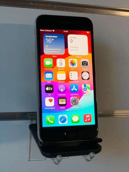 iPhone SE 2022, Telecommunicatie, Mobiele telefoons | Apple iPhone, Gebruikt, 128 GB, Zonder abonnement, Zonder simlock, iPhone SE (2022)