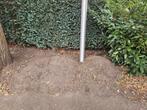 Gratis zwarte grond zand, Tuin en Terras, Zand, Ophalen, Gebruikt, Overige typen