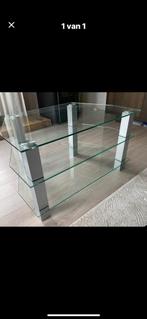 TV hoekkastje, Huis en Inrichting, Tafels | Salontafels, Ophalen, Zo goed als nieuw, Rechthoekig, Minder dan 50 cm