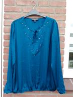 Prachtige blouse van Anna Scott, XL, Verzenden, Zo goed als nieuw, Maat 46/48 (XL) of groter, Blauw