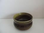 Vintage groene pot/ schaal Holland, Antiek en Kunst, Ophalen of Verzenden