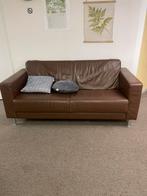 leren bank, Ophalen of Verzenden, Zo goed als nieuw, 75 tot 100 cm