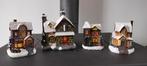 Miniatuur Kerstdorp met Verlichting, Ophalen, Zo goed als nieuw