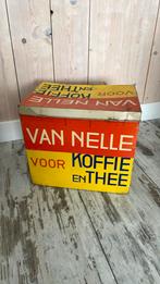 Vintage van nelle koffie/thee blik, Verzamelen, Blikken, Ophalen, Gebruikt, Koffie, Van Nelle