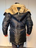 Dsquared2 winterjas heren parka zwart nauwelijks gedragen, Maat 52/54 (L), Dsquared2, Verzenden, Zwart