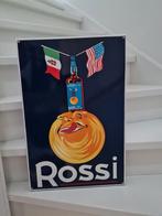 Emaille bord rossi nieuw, Verzamelen, Ophalen of Verzenden, Zo goed als nieuw, Reclamebord