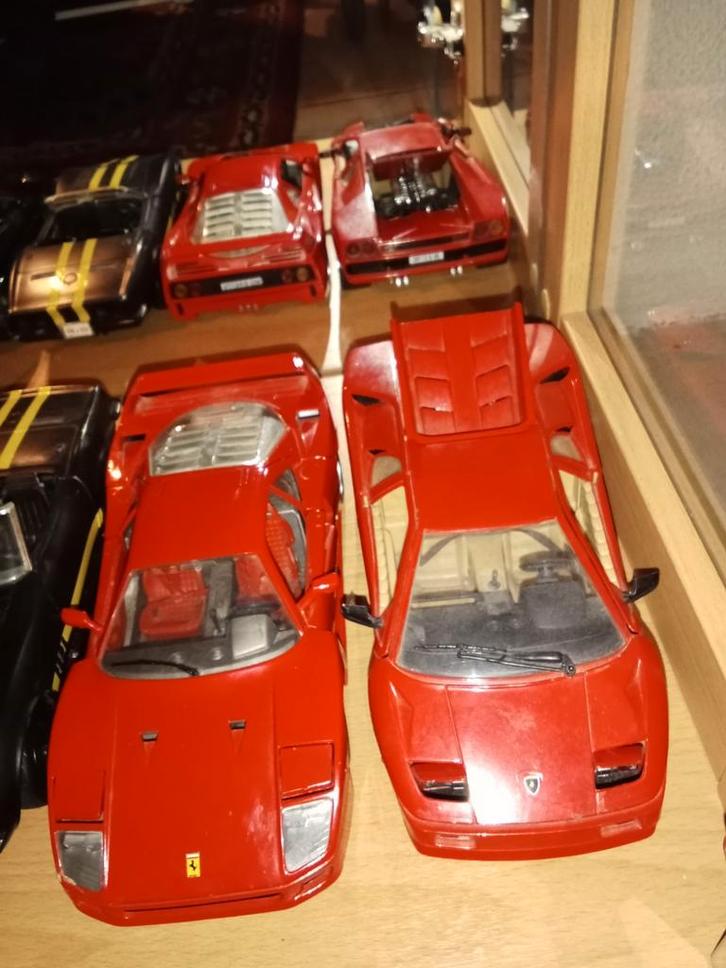 Polistil Tonka Ferrari & Lamborghini, Hobby en Vrije tijd, Modelauto's | 1:18, Gebruikt, Auto, Overige merken, Ophalen of Verzenden