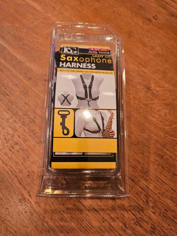 Saxofoon harnas dames - Nieuwstaat, Muziek en Instrumenten, Instrumenten | Toebehoren, Nieuw, Saxofoon, Ophalen of Verzenden